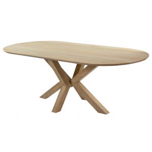 Kick eettafel Alrik - 180cm - Naturel