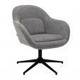 Kick draaifauteuil Lux - Donkergrijs