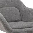 Kick draaifauteuil Lux - Donkergrijs