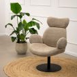 Kick draaifauteuil Lev - Beige