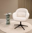 Kick draaifauteuil Lux - Champagne