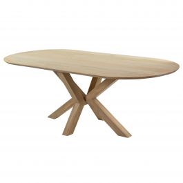 Kick eettafel Alrik - 220cm - Naturel