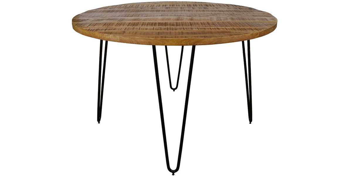 Kick eettafel Triangle rond - 120cm - Mango