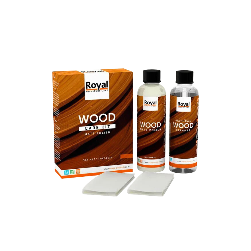 Onderhoud - Wood Care Kit Matt Polish