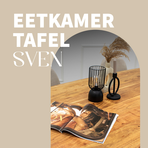 Eetkamertafel Sven